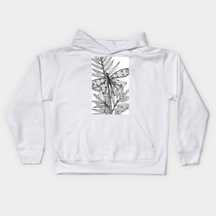 dragon fly Kids Hoodie